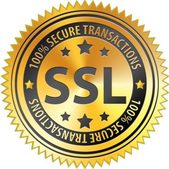 100% Secure Transactions logo